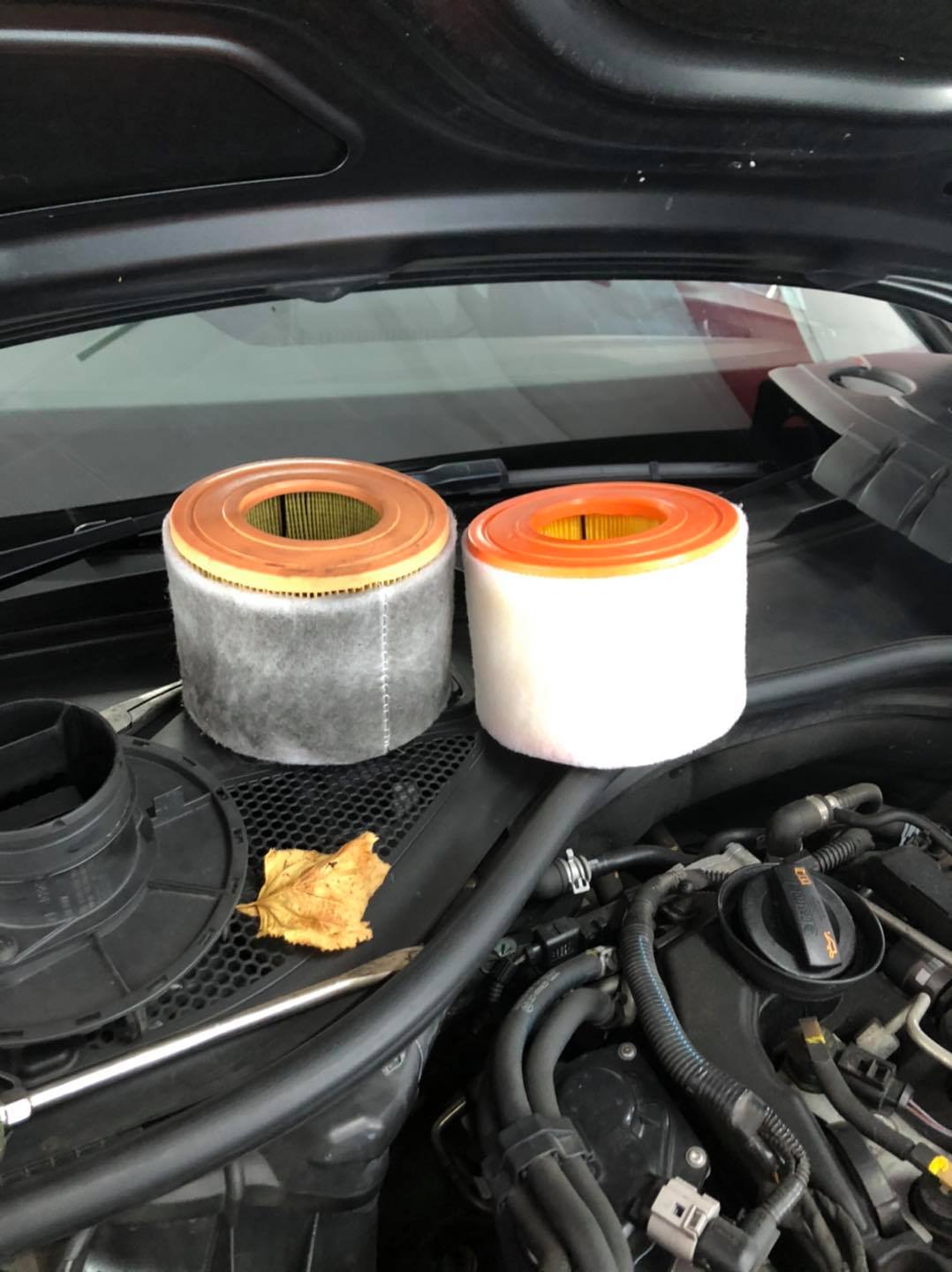 Air filter replacement